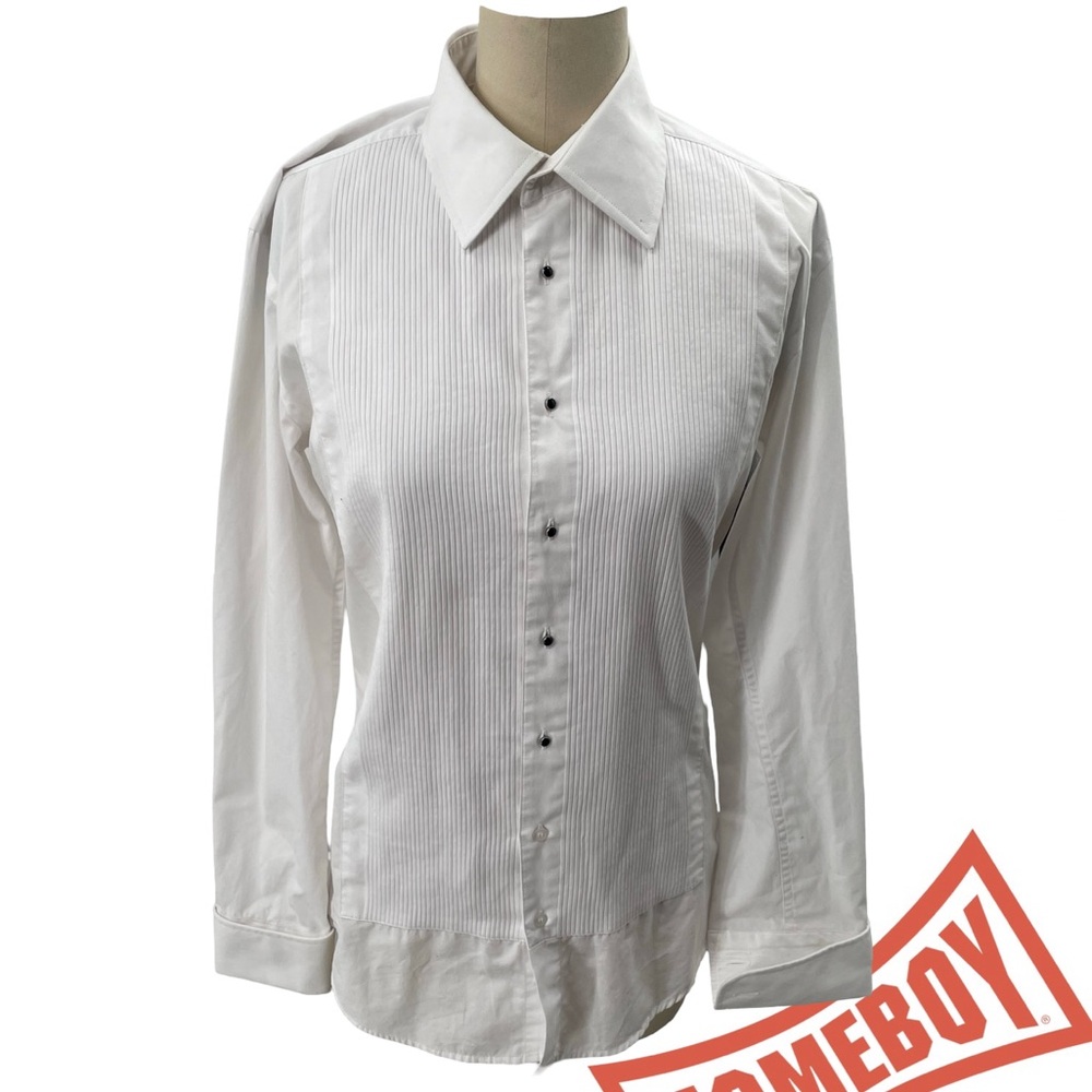 Elegant White Dress Shirt for Men